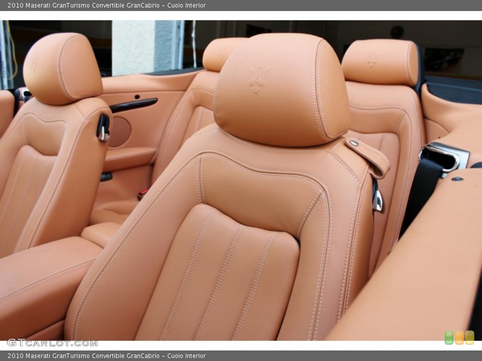 Cuoio Interior Photo for the 2010 Maserati GranTurismo Convertible GranCabrio #71526172