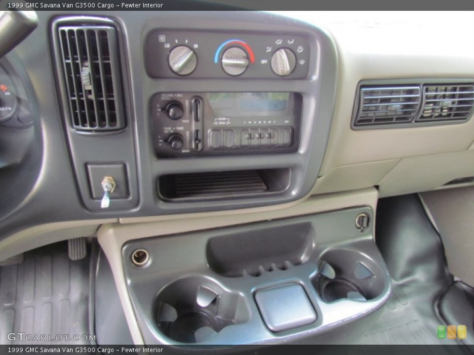 Pewter Interior Controls for the 1999 GMC Savana Van G3500 Cargo #71526859