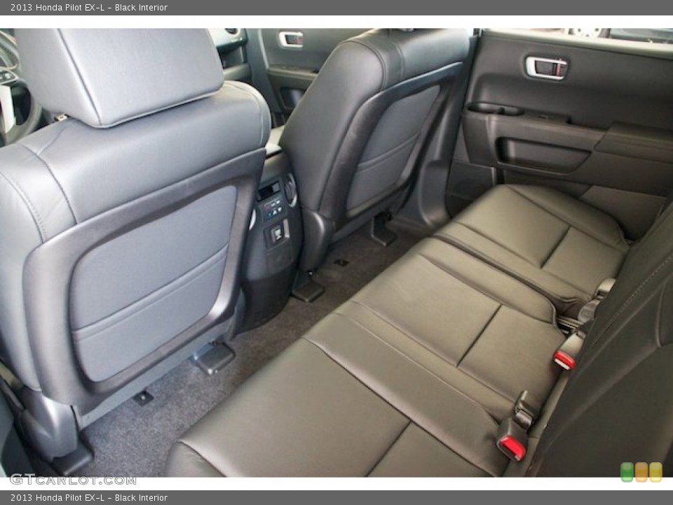 Black Interior Rear Seat for the 2013 Honda Pilot EX-L #71528047