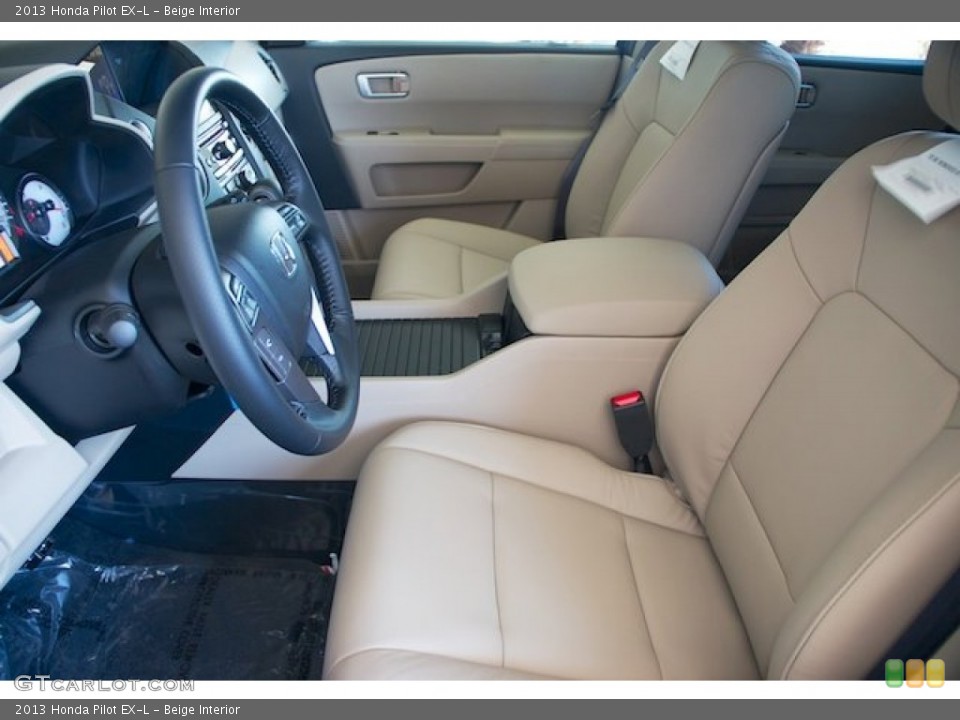 Beige Interior Photo for the 2013 Honda Pilot EX-L #71528398