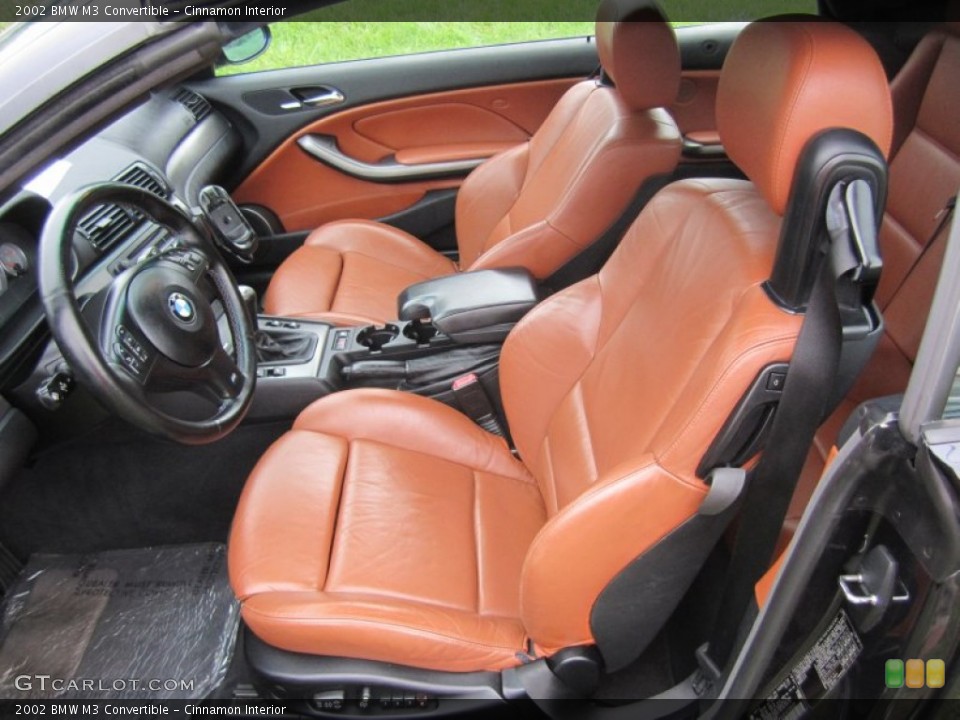 Cinnamon Interior Photo for the 2002 BMW M3 Convertible #71529043