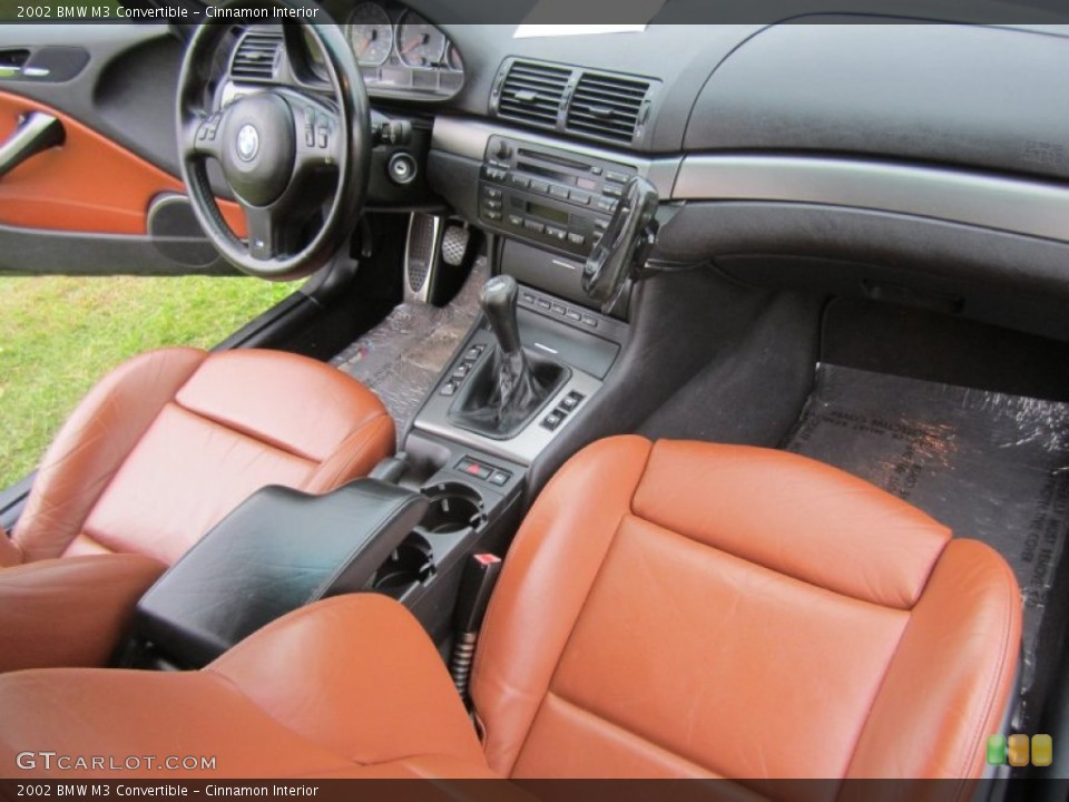 Cinnamon Interior Photo for the 2002 BMW M3 Convertible #71529073