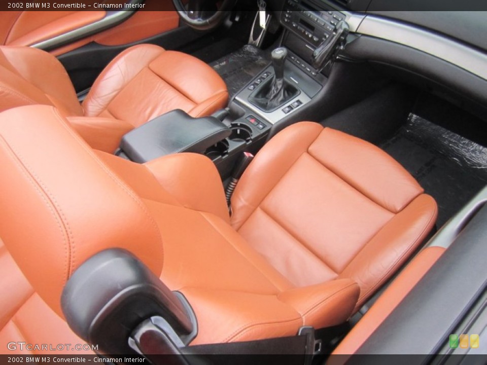 Cinnamon Interior Photo for the 2002 BMW M3 Convertible #71529216