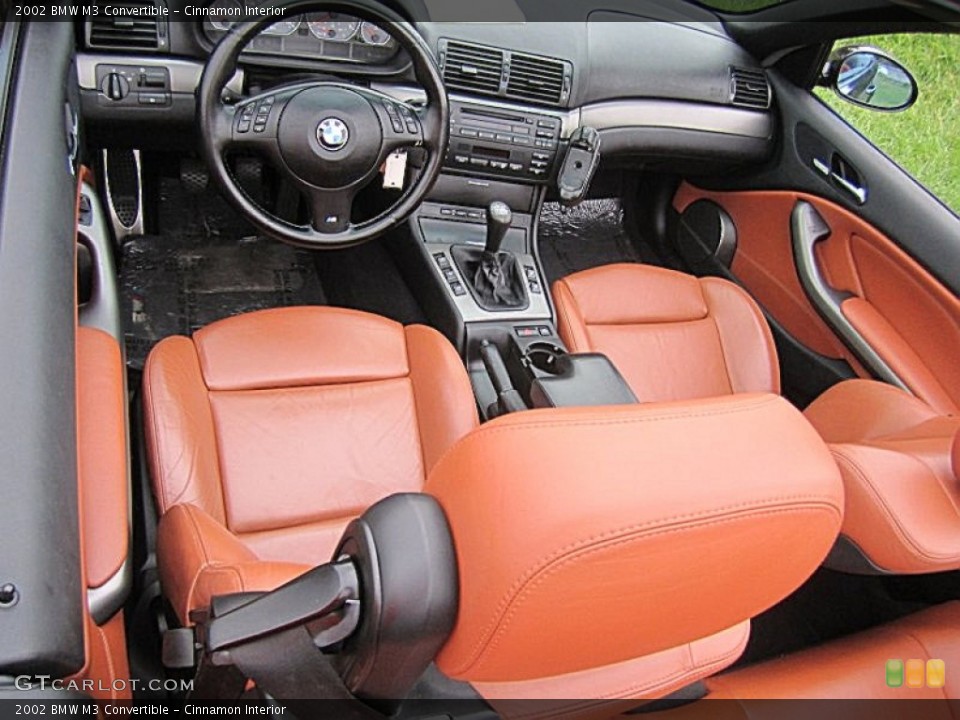 Cinnamon Interior Photo for the 2002 BMW M3 Convertible #71529235