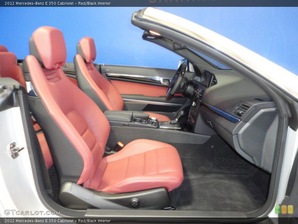 Red/Black Interior Photo for the 2012 Mercedes-Benz E 350 Cabriolet #71529331