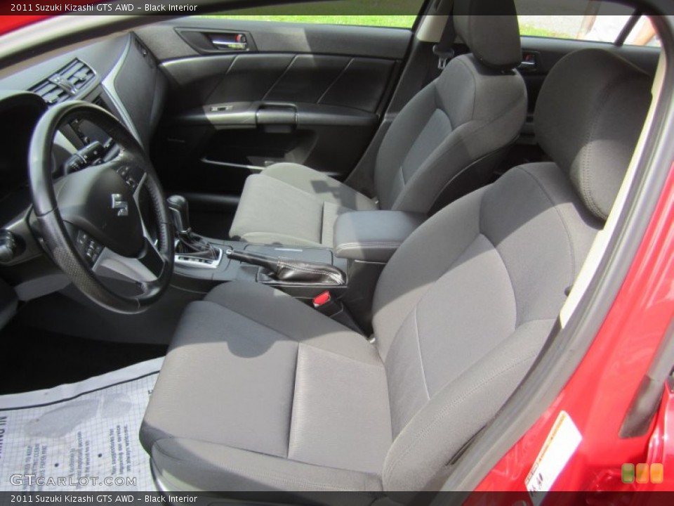 Black Interior Photo for the 2011 Suzuki Kizashi GTS AWD #71529475