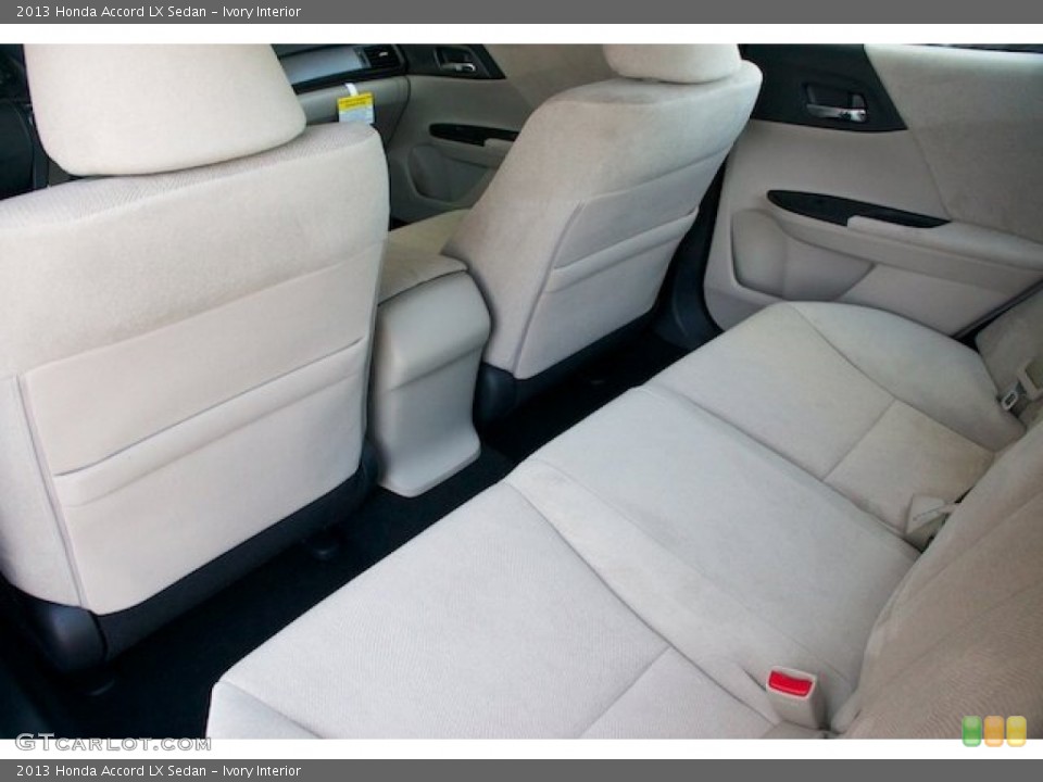 Ivory Interior Rear Seat for the 2013 Honda Accord LX Sedan #71529541