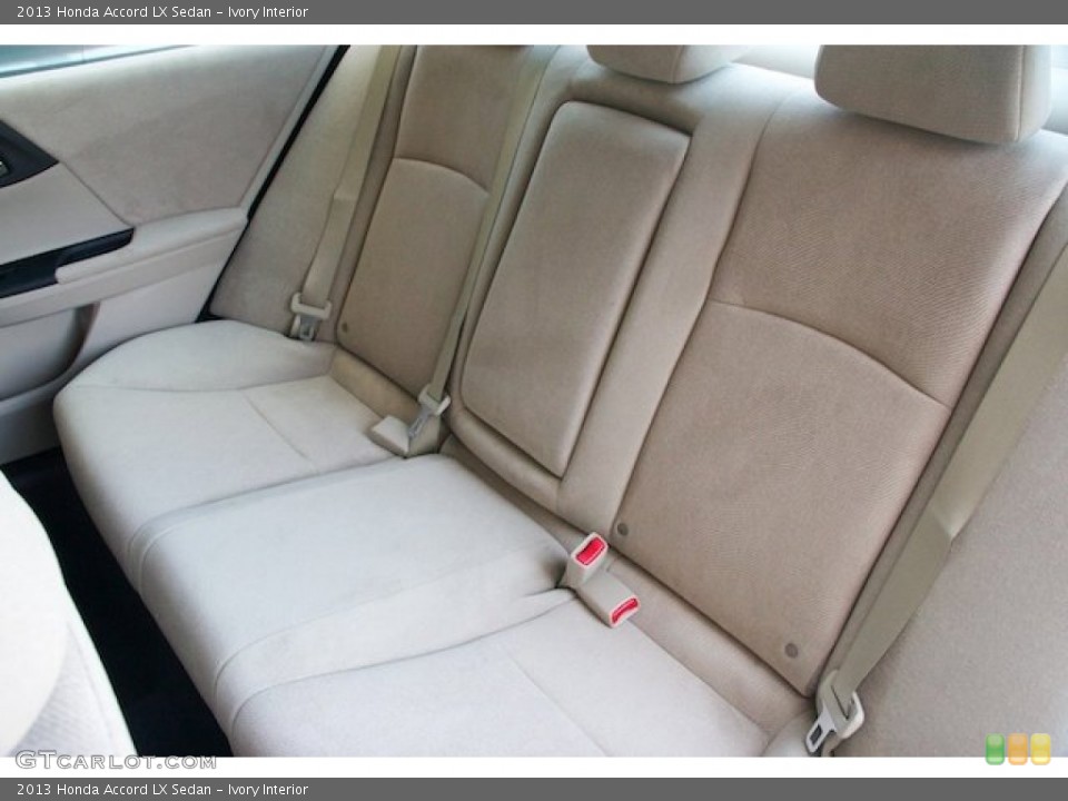 Ivory Interior Rear Seat for the 2013 Honda Accord LX Sedan #71529553