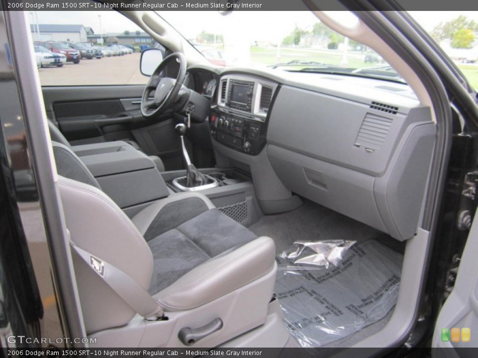 Medium Slate Gray Interior Photo for the 2006 Dodge Ram 1500 SRT-10 Night Runner Regular Cab #71533232