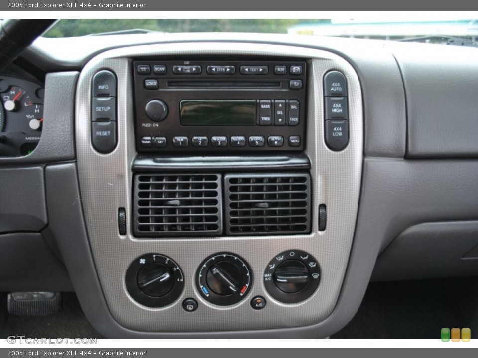 Graphite Interior Controls for the 2005 Ford Explorer XLT 4x4 #71533615