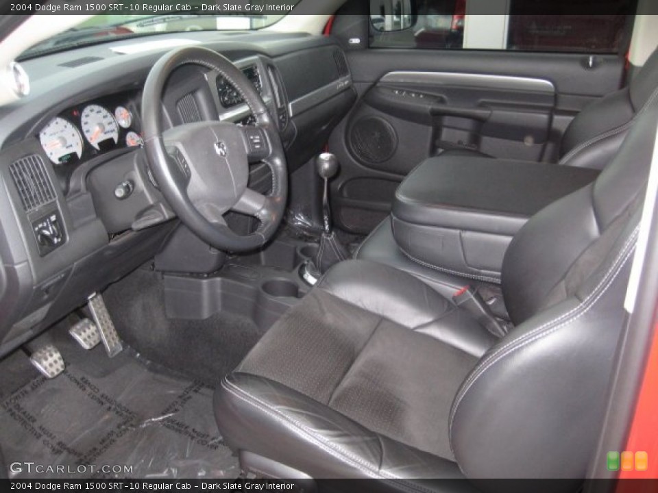 Dark Slate Gray Interior Photo for the 2004 Dodge Ram 1500 SRT-10 Regular Cab #71533672