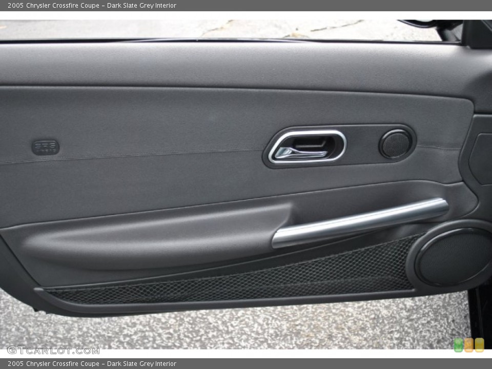Dark Slate Grey Interior Door Panel for the 2005 Chrysler Crossfire Coupe #71534260