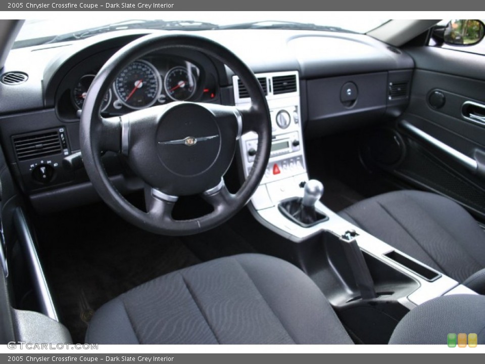 Dark Slate Grey Interior Prime Interior for the 2005 Chrysler Crossfire Coupe #71534299