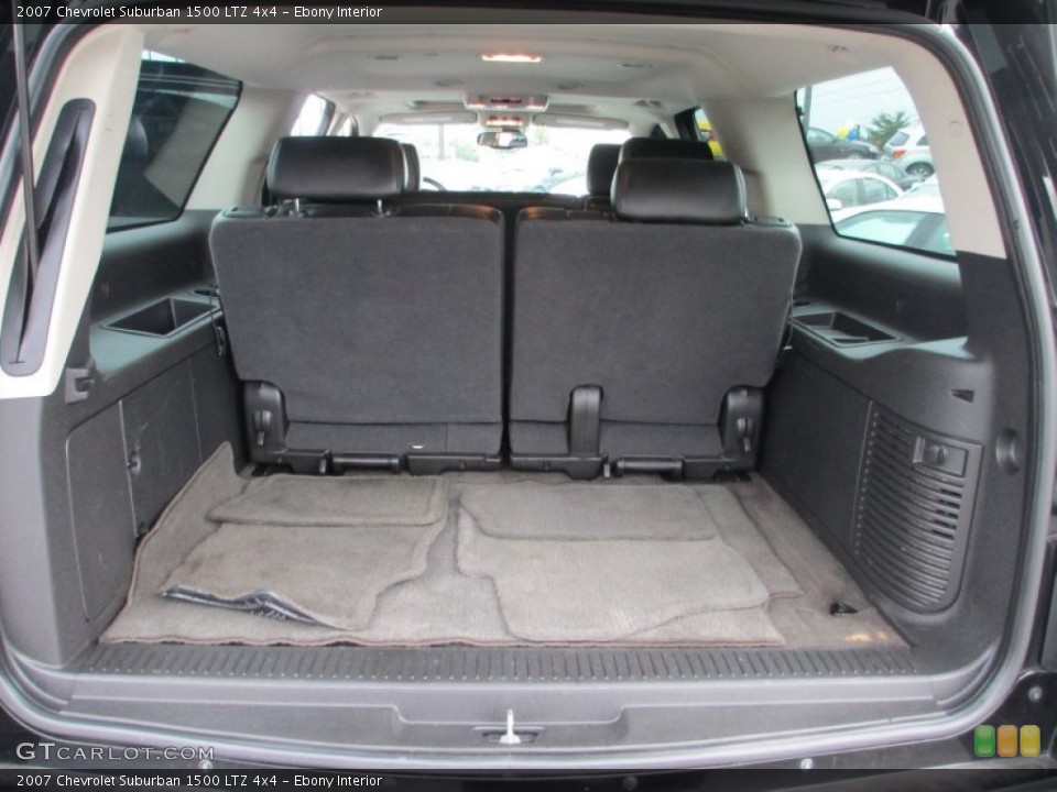 Ebony Interior Trunk for the 2007 Chevrolet Suburban 1500 LTZ 4x4 #71537626