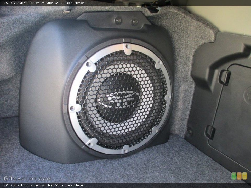 Black Interior Audio System for the 2013 Mitsubishi Lancer Evolution GSR #71538661