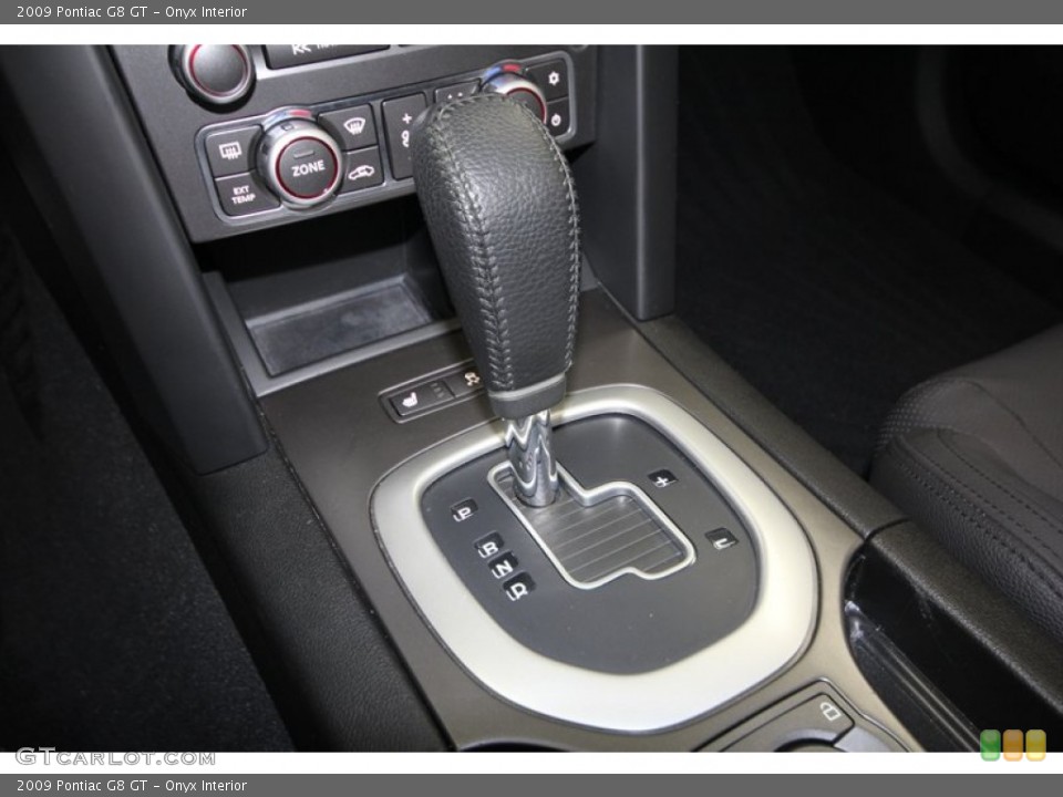 Onyx Interior Transmission for the 2009 Pontiac G8 GT #71541119
