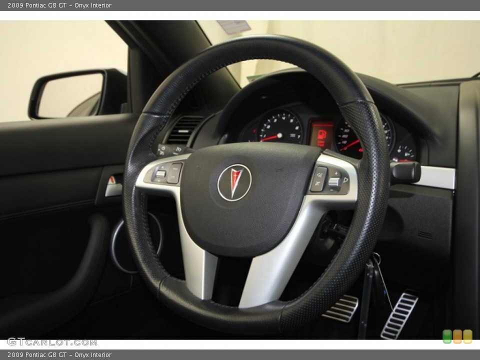 Onyx Interior Steering Wheel for the 2009 Pontiac G8 GT #71541169