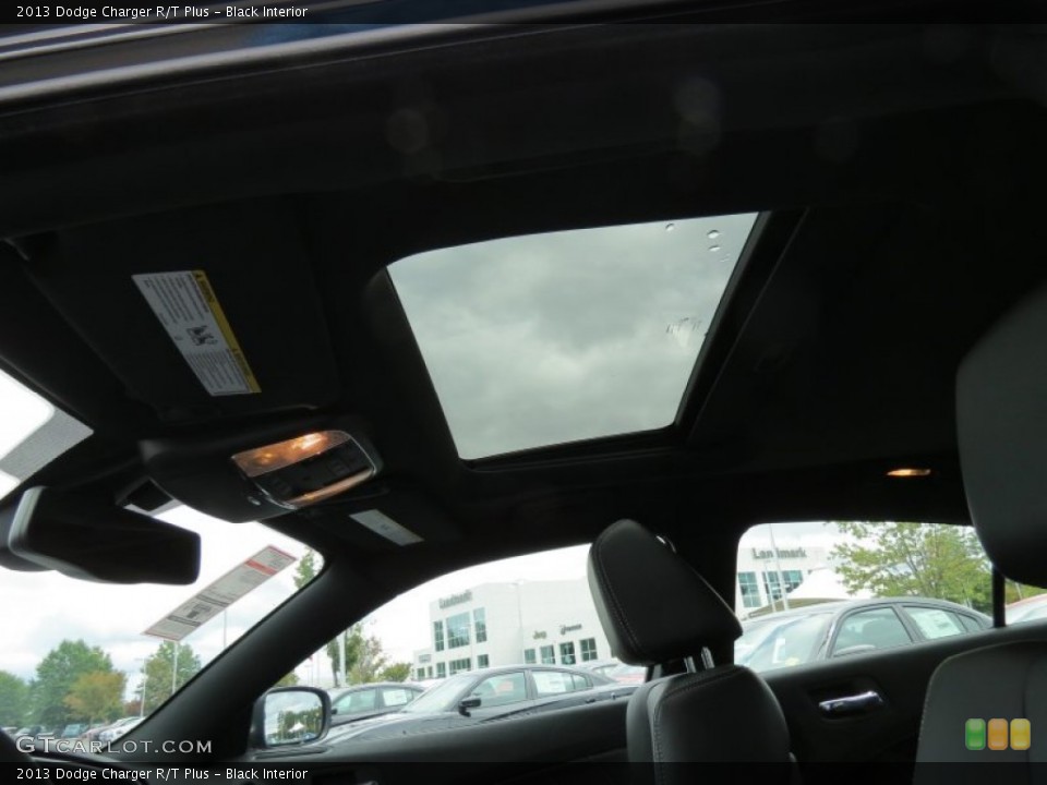 Black Interior Sunroof for the 2013 Dodge Charger R/T Plus #71544715