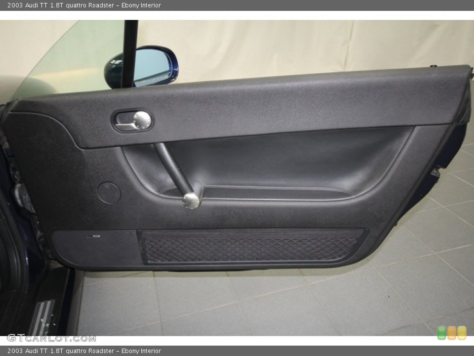 Ebony Interior Door Panel for the 2003 Audi TT 1.8T quattro Roadster #71546398