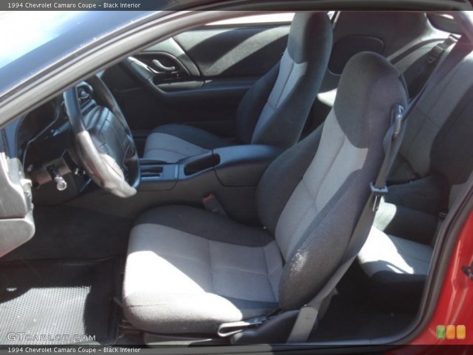 Black Interior Photo for the 1994 Chevrolet Camaro Coupe #71551708