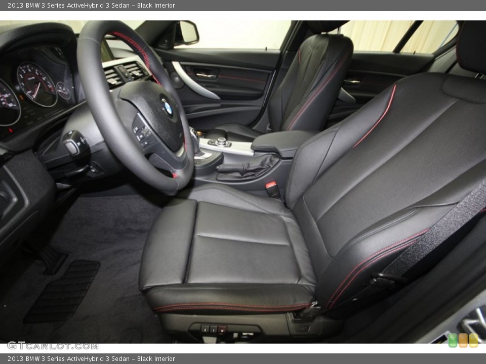 Black Interior Photo for the 2013 BMW 3 Series ActiveHybrid 3 Sedan #71552572