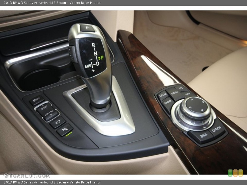 Veneto Beige Interior Transmission for the 2013 BMW 3 Series ActiveHybrid 3 Sedan #71552968