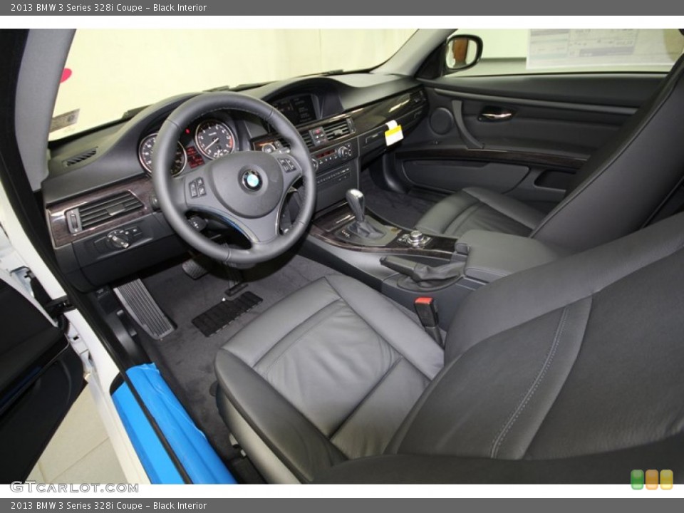 Black Interior Prime Interior for the 2013 BMW 3 Series 328i Coupe #71553160