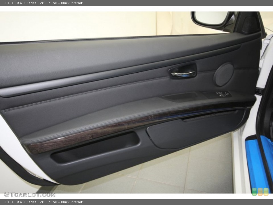 Black Interior Door Panel for the 2013 BMW 3 Series 328i Coupe #71553175