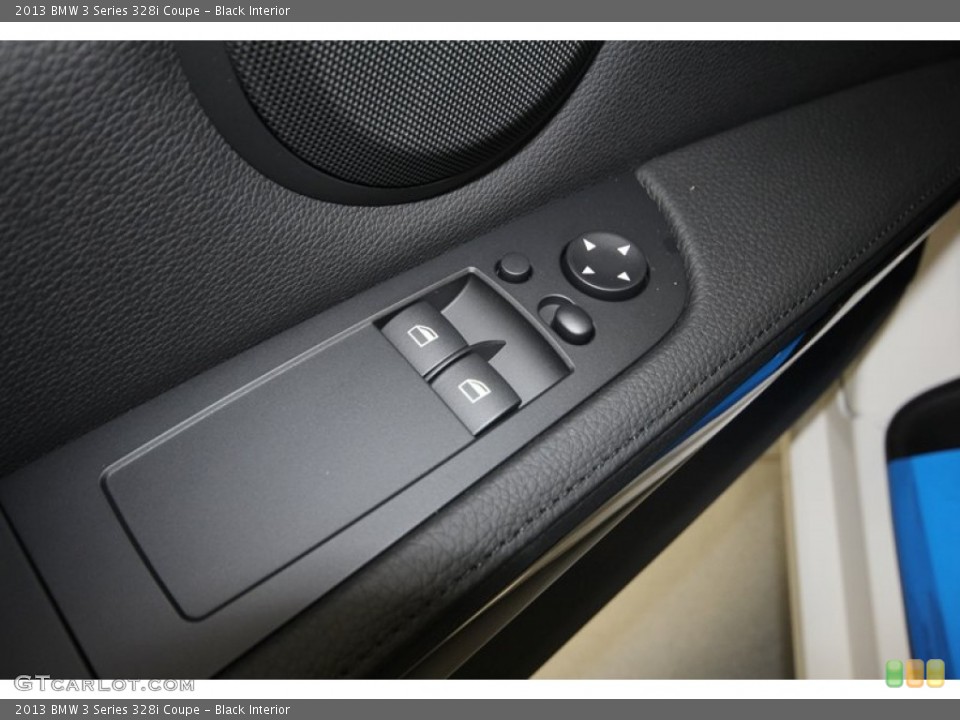 Black Interior Controls for the 2013 BMW 3 Series 328i Coupe #71553184