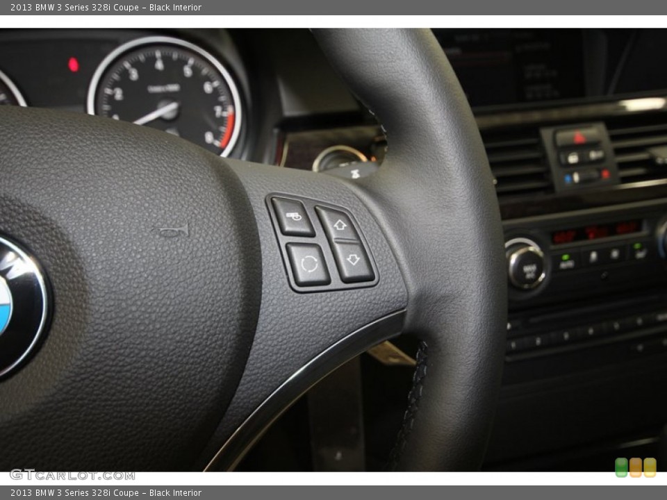 Black Interior Controls for the 2013 BMW 3 Series 328i Coupe #71553258