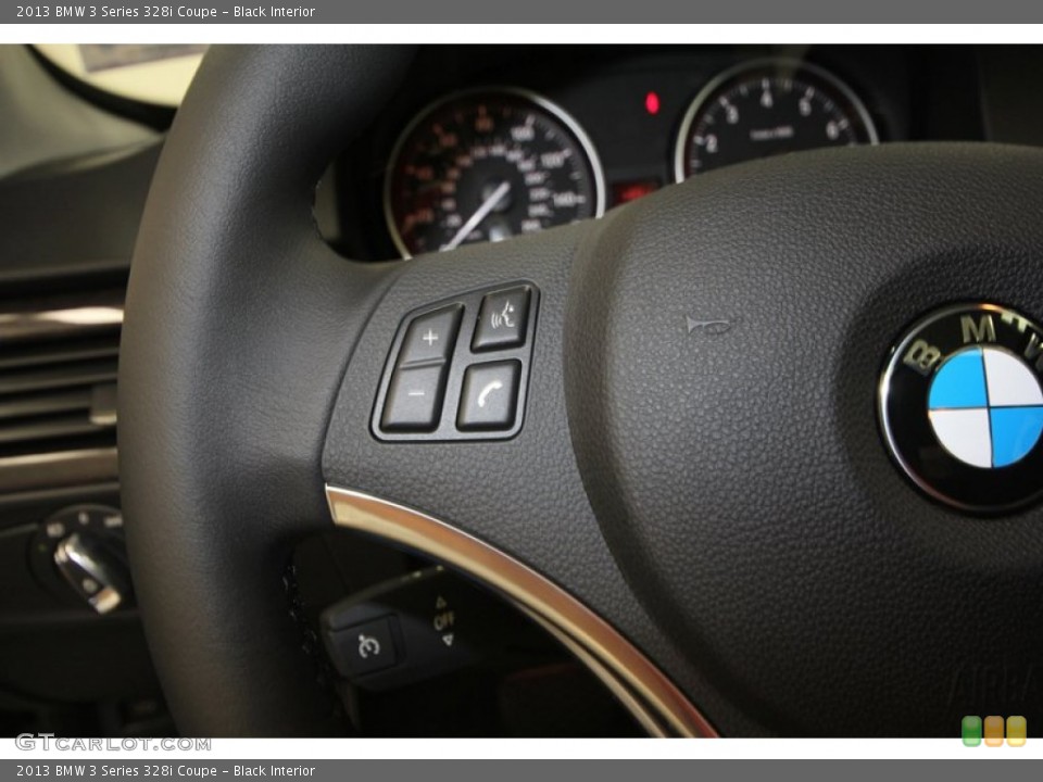 Black Interior Controls for the 2013 BMW 3 Series 328i Coupe #71553266