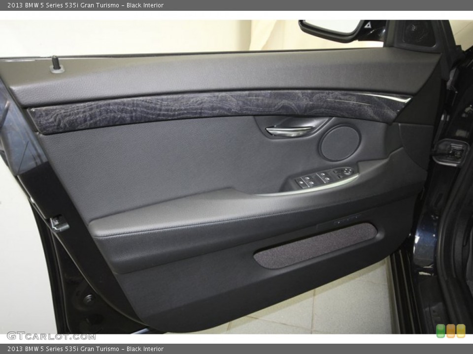 Black Interior Door Panel for the 2013 BMW 5 Series 535i Gran Turismo #71554426