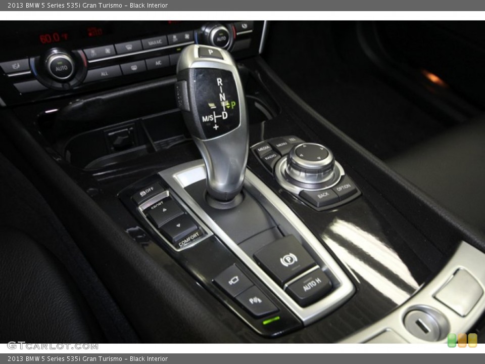 Black Interior Transmission for the 2013 BMW 5 Series 535i Gran Turismo #71554486