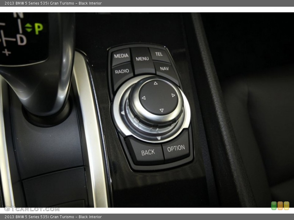 Black Interior Controls for the 2013 BMW 5 Series 535i Gran Turismo #71554495