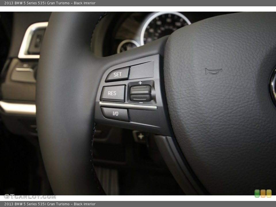 Black Interior Controls for the 2013 BMW 5 Series 535i Gran Turismo #71554528