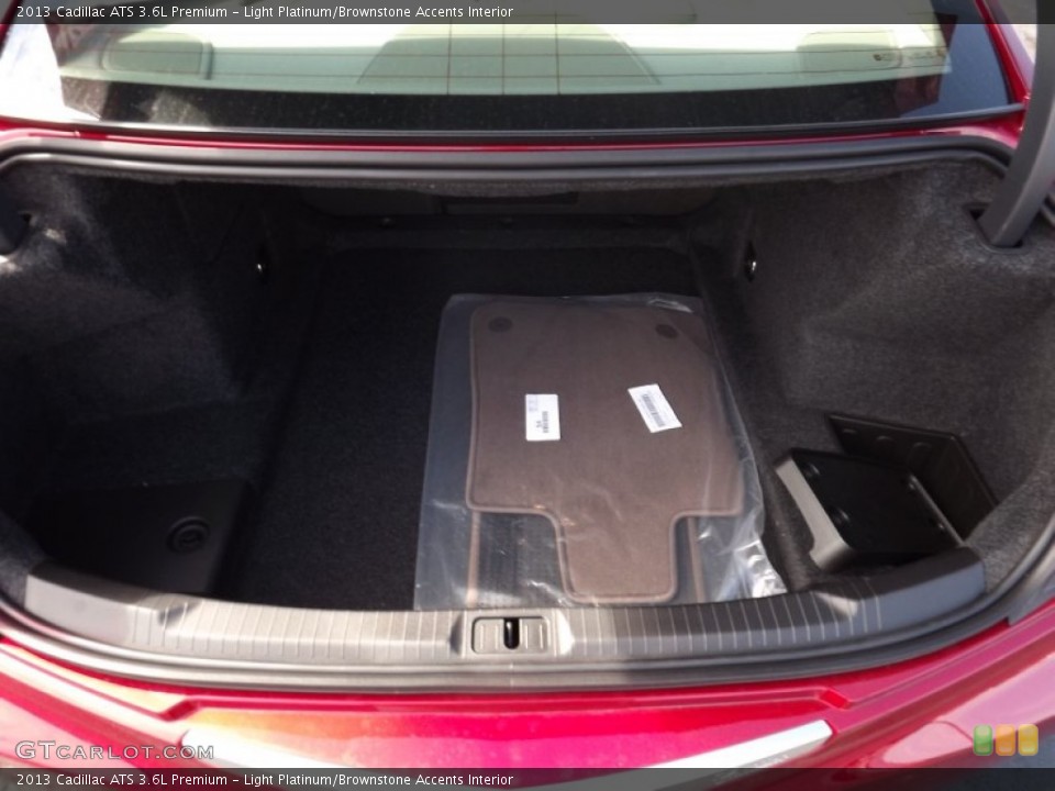 Light Platinum/Brownstone Accents Interior Trunk for the 2013 Cadillac ATS 3.6L Premium #71556666