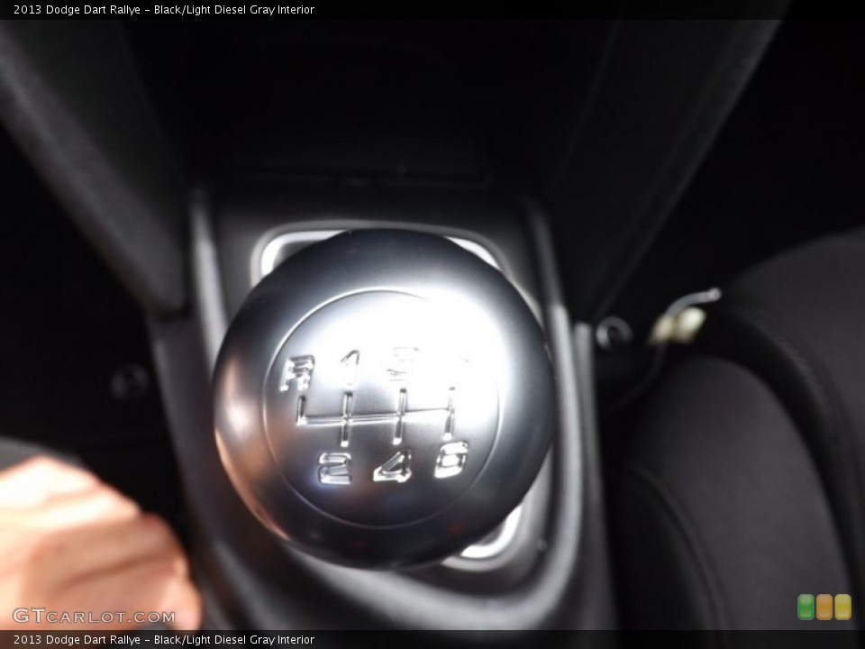 Black/Light Diesel Gray Interior Transmission for the 2013 Dodge Dart Rallye #71556988