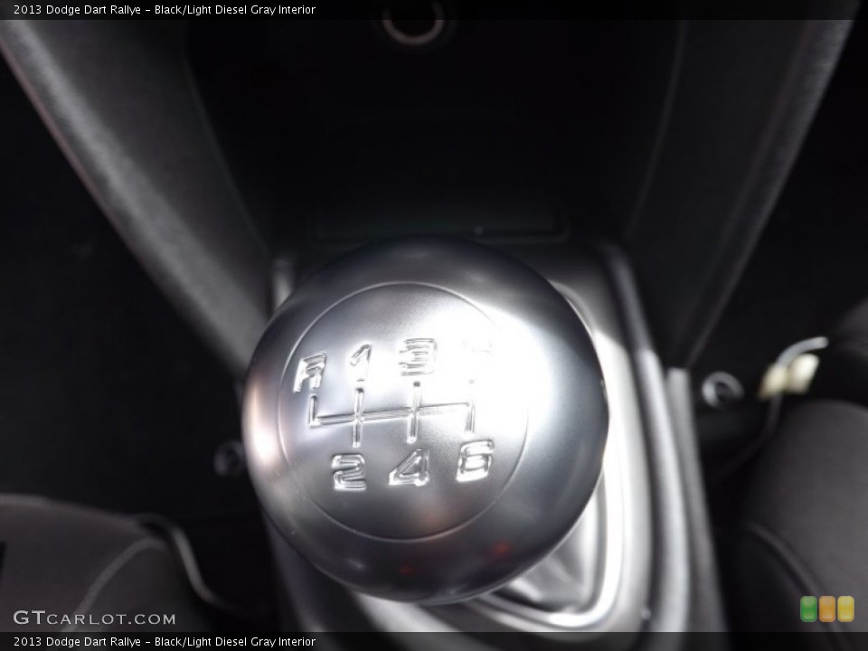 Black/Light Diesel Gray Interior Transmission for the 2013 Dodge Dart Rallye #71556997