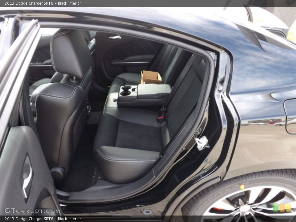 Black Interior Rear Seat for the 2013 Dodge Charger SRT8 #71557648