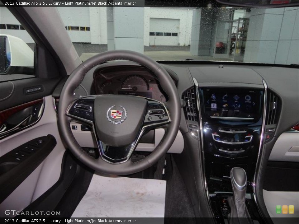 Light Platinum/Jet Black Accents Interior Dashboard for the 2013 Cadillac ATS 2.5L Luxury #71558257