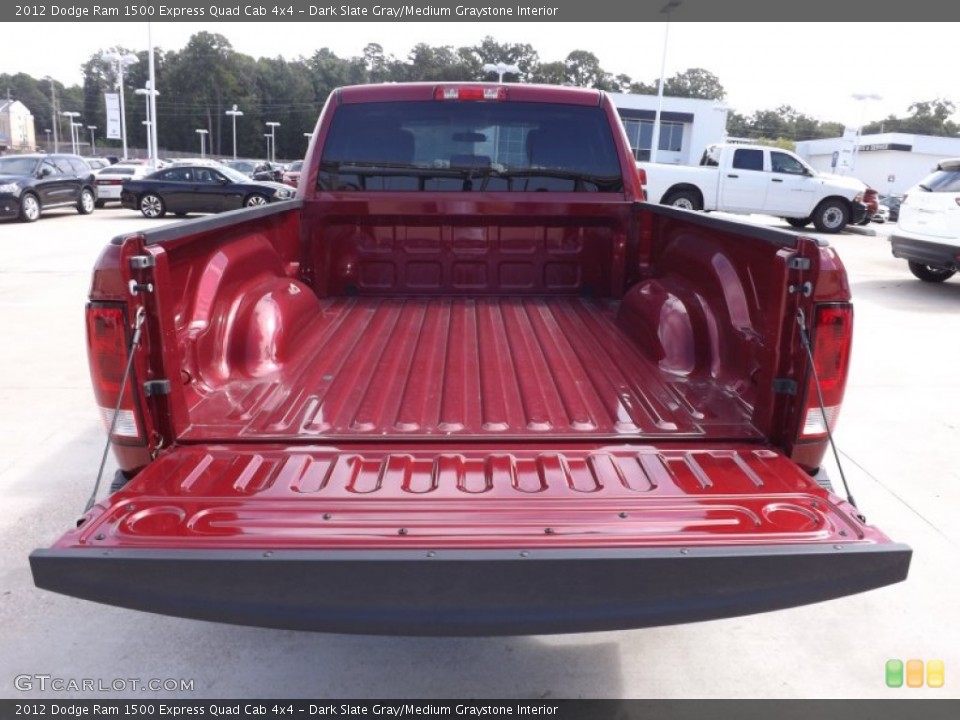 Dark Slate Gray/Medium Graystone Interior Trunk for the 2012 Dodge Ram 1500 Express Quad Cab 4x4 #71558371