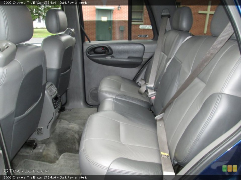 Dark Pewter Interior Rear Seat for the 2002 Chevrolet TrailBlazer LTZ 4x4 #71563111