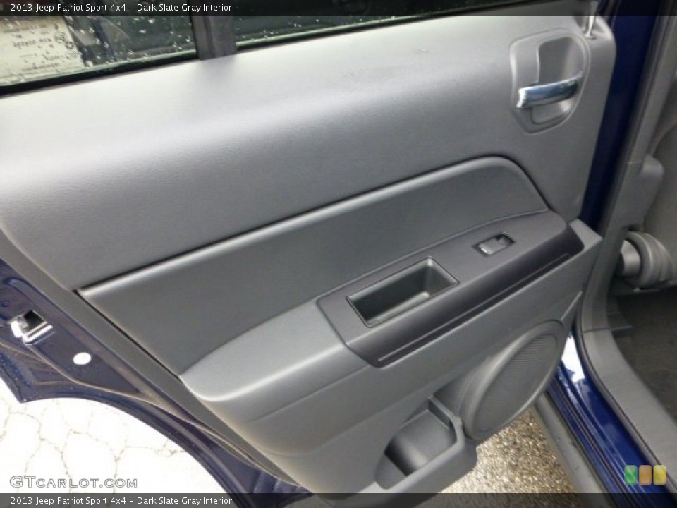 Dark Slate Gray Interior Door Panel for the 2013 Jeep Patriot Sport 4x4 #71565478