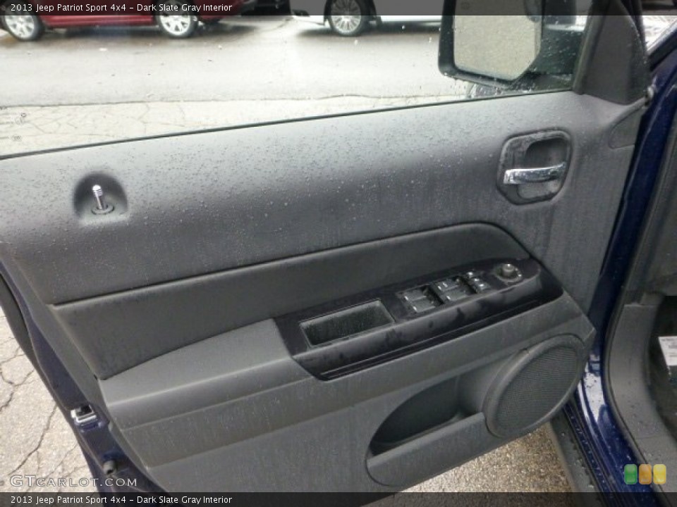 Dark Slate Gray Interior Door Panel for the 2013 Jeep Patriot Sport 4x4 #71565487