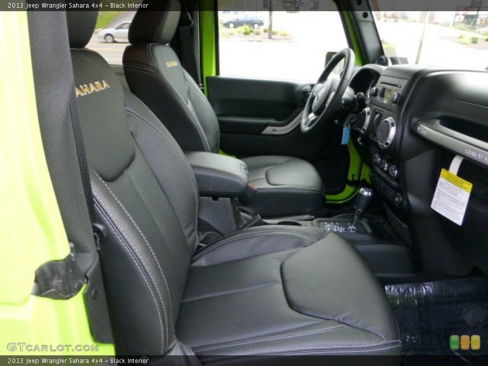 Black Interior Photo for the 2013 Jeep Wrangler Sahara 4x4 #71565622
