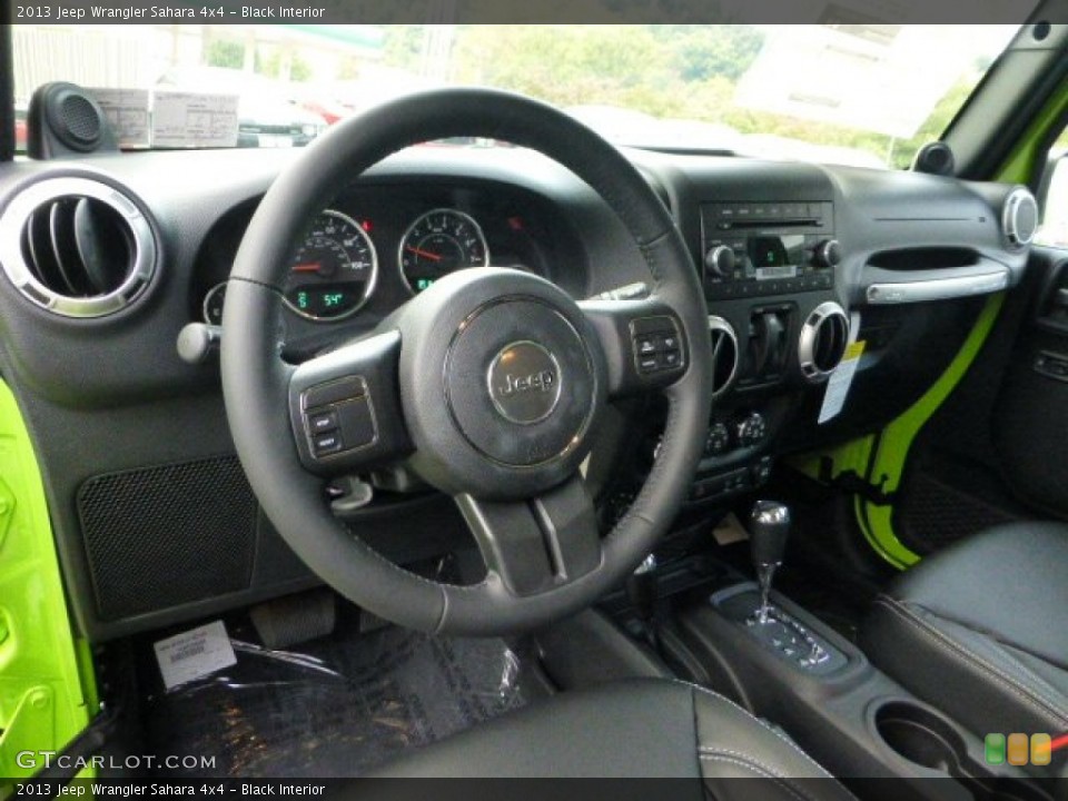 Black Interior Prime Interior for the 2013 Jeep Wrangler Sahara 4x4 #71565672