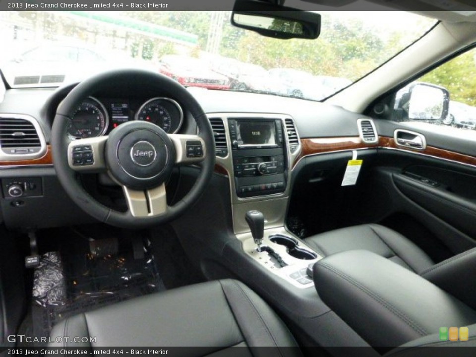 Black Interior Prime Interior for the 2013 Jeep Grand Cherokee Limited 4x4 #71565811