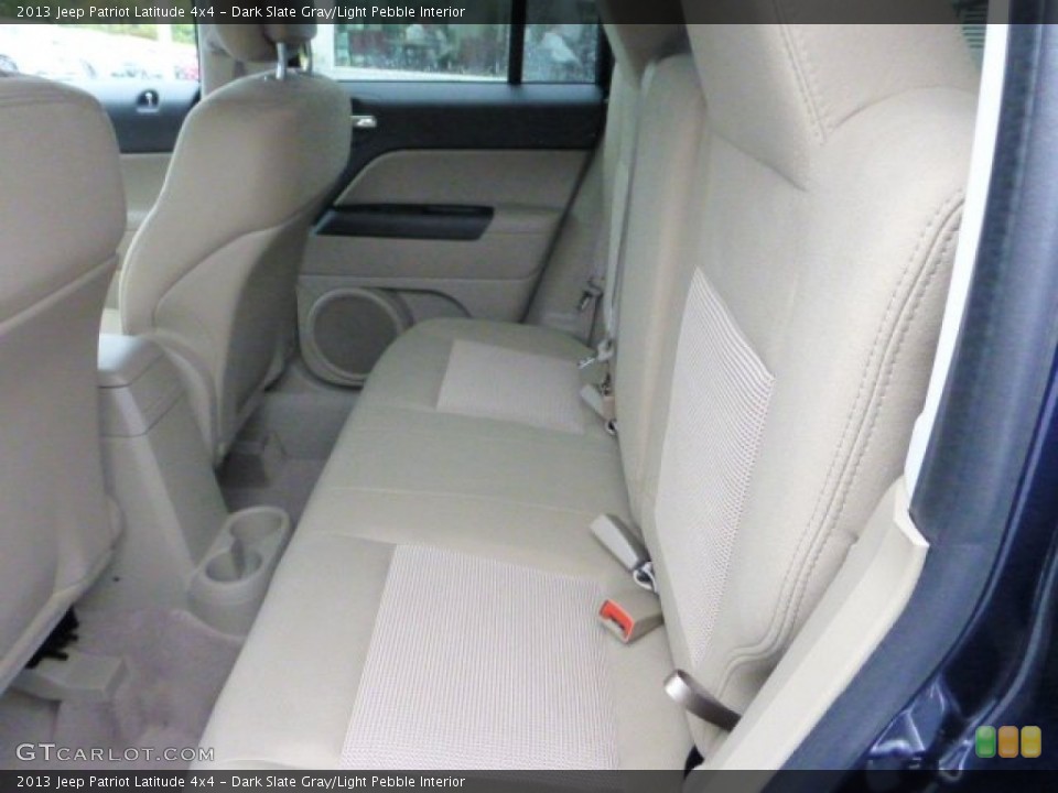 Dark Slate Gray/Light Pebble Interior Photo for the 2013 Jeep Patriot Latitude 4x4 #71566144