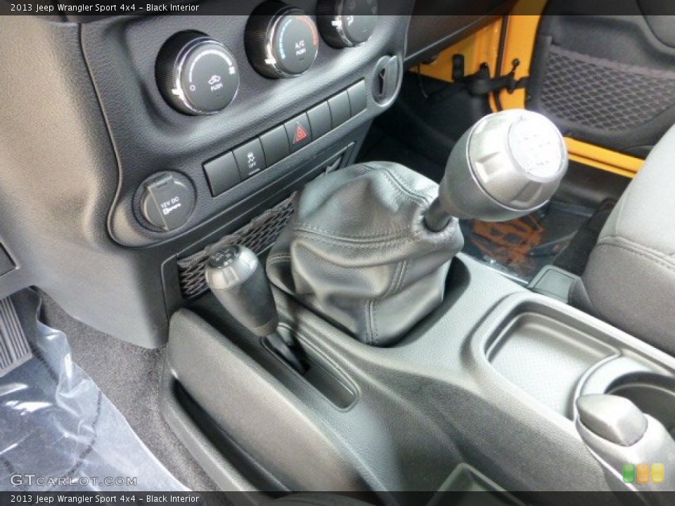 Black Interior Transmission for the 2013 Jeep Wrangler Sport 4x4 #71566670