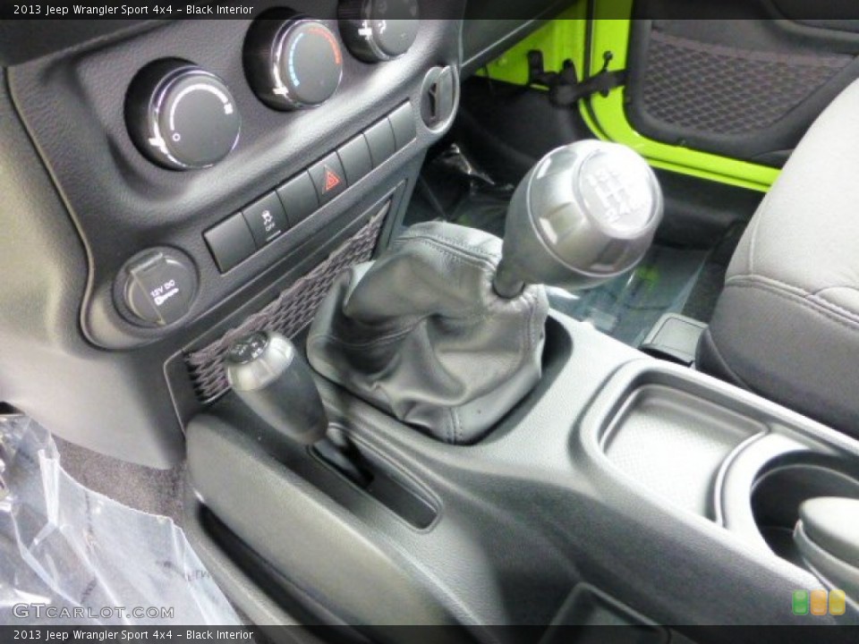 Black Interior Transmission for the 2013 Jeep Wrangler Sport 4x4 #71567191